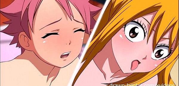  Fairy Tail XXX - Natsu and Erza... and Lucy!